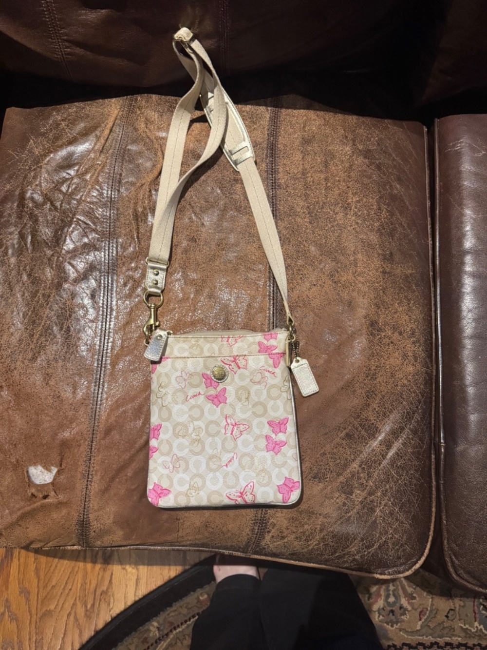 Coach Butterfly Crossbody - Picture 2 of 7